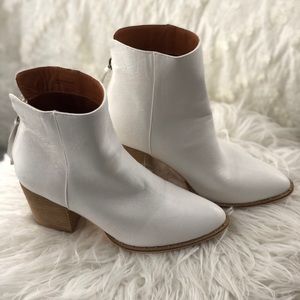 White Beast booties